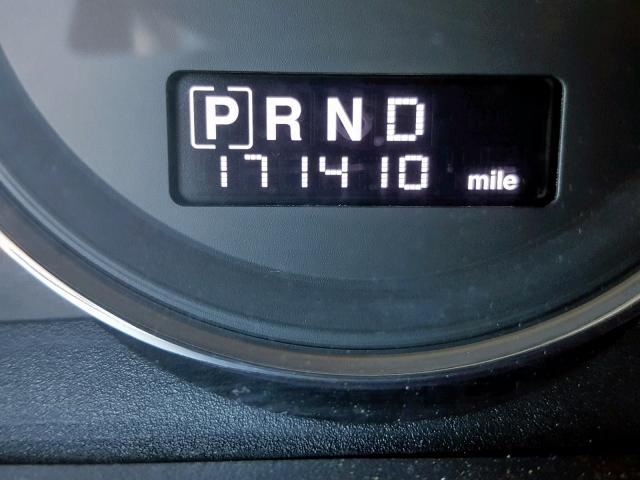 1J4RG4GK1AC112897 - 2010 JEEP COMMANDER BLACK photo 8