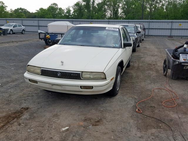 2G4WB54TXN1504357 - 1992 BUICK REGAL CUST WHITE photo 2