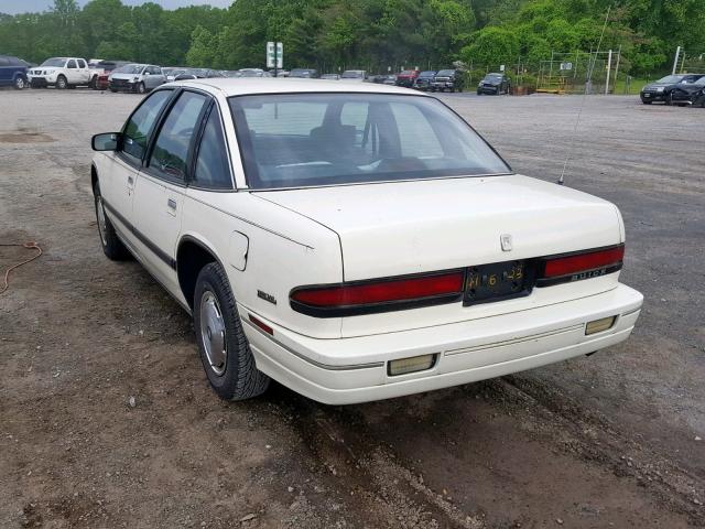 2G4WB54TXN1504357 - 1992 BUICK REGAL CUST WHITE photo 3