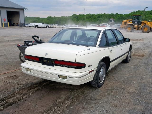 2G4WB54TXN1504357 - 1992 BUICK REGAL CUST WHITE photo 4