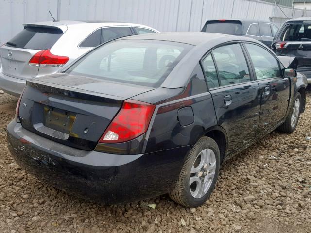 1G8AK52F33Z107938 - 2003 SATURN ION LEVEL BLACK photo 4