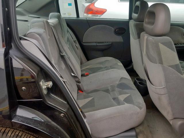 1G8AK52F33Z107938 - 2003 SATURN ION LEVEL BLACK photo 6