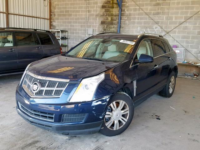 3GYFNAEY4AS535868 - 2010 CADILLAC SRX LUXURY BLUE photo 2