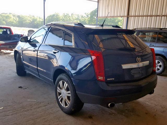 3GYFNAEY4AS535868 - 2010 CADILLAC SRX LUXURY BLUE photo 3