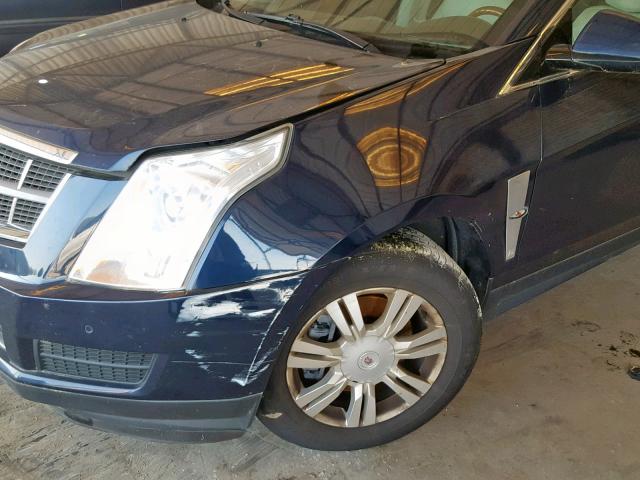 3GYFNAEY4AS535868 - 2010 CADILLAC SRX LUXURY BLUE photo 9