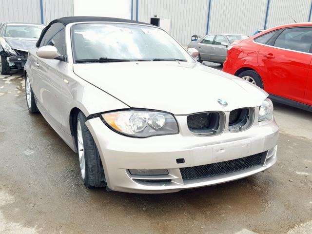 WBAUL73578VE88337 - 2008 BMW 128 I BEIGE photo 1