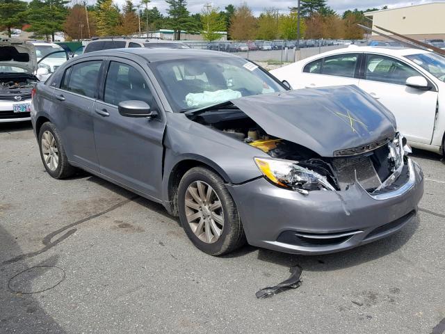 1C3CCBBG1DN678179 - 2013 CHRYSLER 200 TOURIN GRAY photo 1