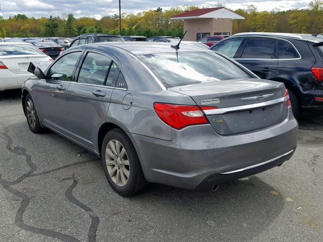 1C3CCBBG1DN678179 - 2013 CHRYSLER 200 TOURIN GRAY photo 3