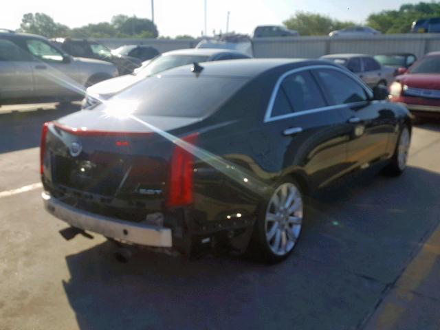 1G6AB5RX0D0127500 - 2013 CADILLAC ATS LUXURY BLACK photo 4