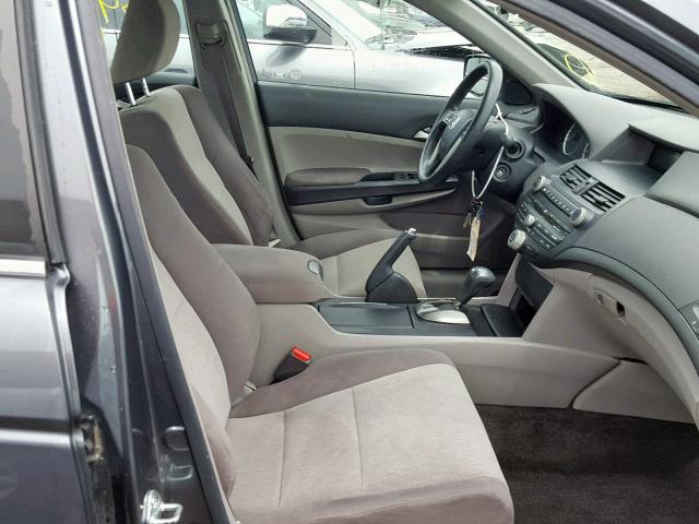 1HGCP26438A088077 - 2008 HONDA ACCORD LXP GRAY photo 5