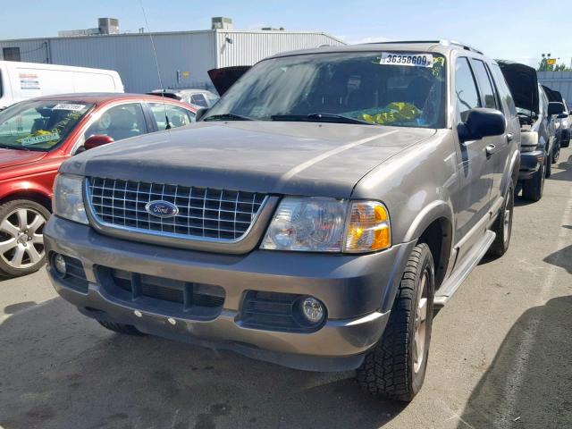 1FMDU75W33ZA72558 - 2003 FORD EXPLORER L BEIGE photo 2