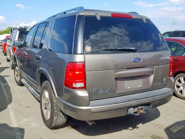 1FMDU75W33ZA72558 - 2003 FORD EXPLORER L BEIGE photo 3