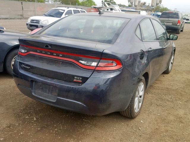 1C3CDFBB3ED681214 - 2014 DODGE DART SXT CHARCOAL photo 4