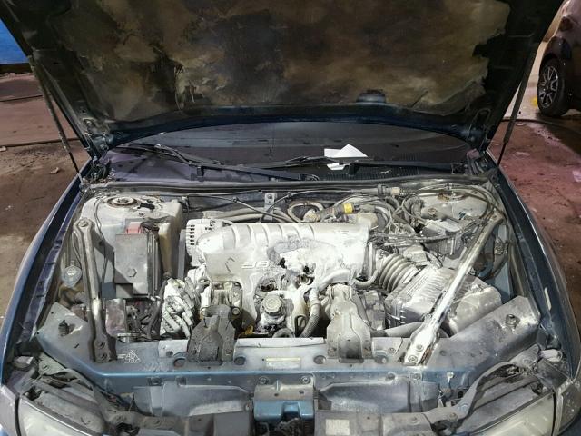 1G2WP12K22F125984 - 2002 PONTIAC GRAND PRIX TEAL photo 7