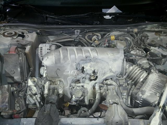 1G2WP12K22F125984 - 2002 PONTIAC GRAND PRIX TEAL photo 9