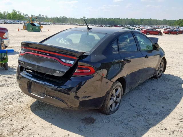 1C3CDFBB1FD315401 - 2015 DODGE DART SXT BLACK photo 4