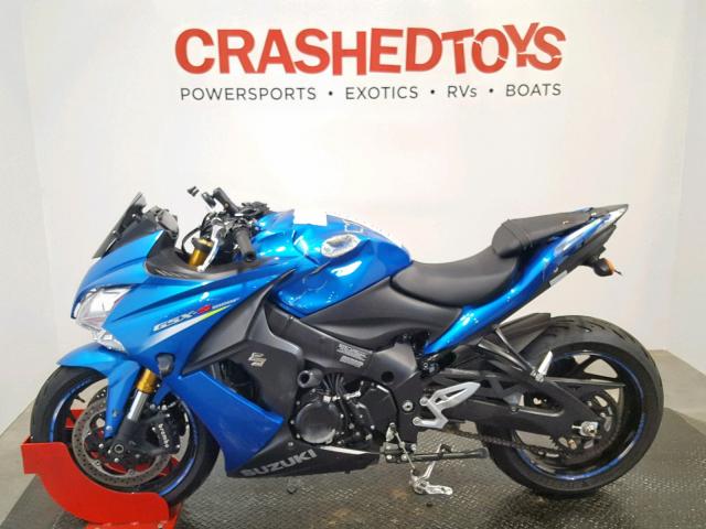 JS1GT7CA2G2100810 - 2016 SUZUKI GSX-S1000F BLUE photo 3