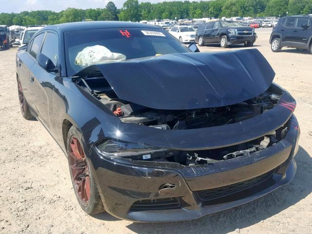 2C3CDXHG4GH333209 - 2016 DODGE CHARGER SX BLACK photo 1