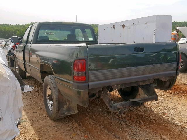 3B7KC23C7TM103709 - 1996 DODGE RAM 2500 GREEN photo 3