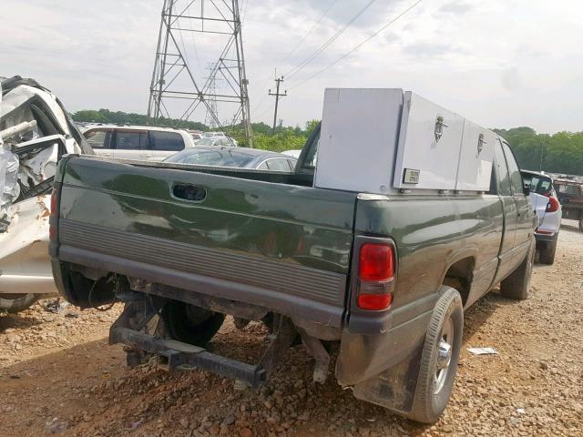 3B7KC23C7TM103709 - 1996 DODGE RAM 2500 GREEN photo 4