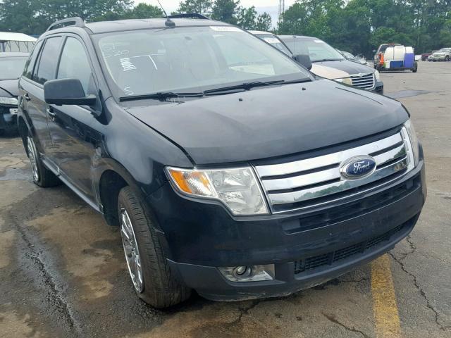 2FMDK38C97BB38586 - 2007 FORD EDGE SEL BLACK photo 1