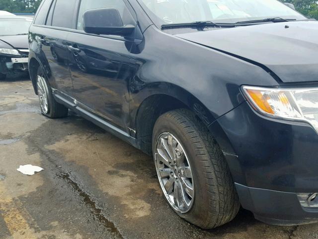 2FMDK38C97BB38586 - 2007 FORD EDGE SEL BLACK photo 9