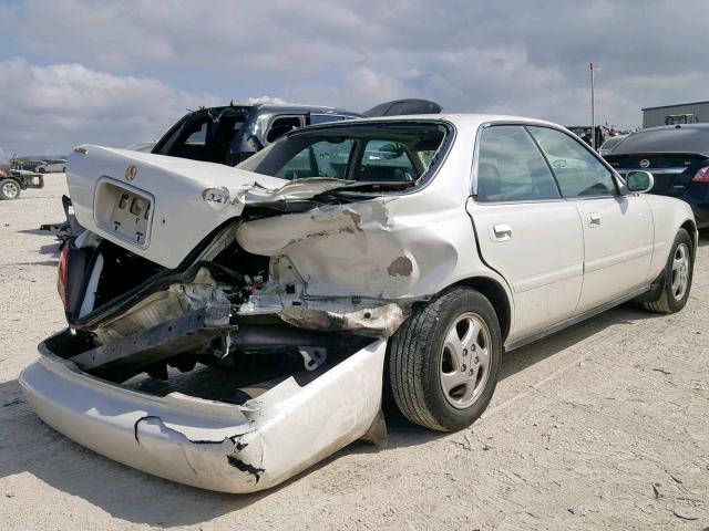 JH4UA3647WC008855 - 1998 ACURA 3.2TL WHITE photo 4