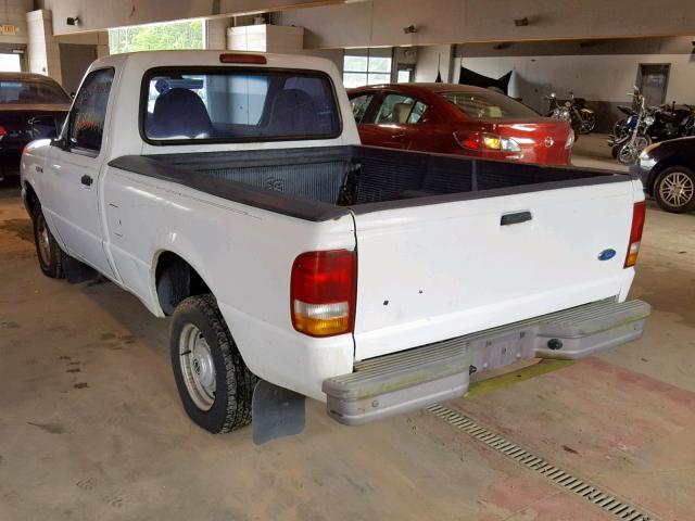 1FTCR10A7VTA42253 - 1997 FORD RANGER WHITE photo 3