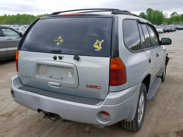 1GKDT13S072125966 - 2007 GMC ENVOY SILVER photo 4