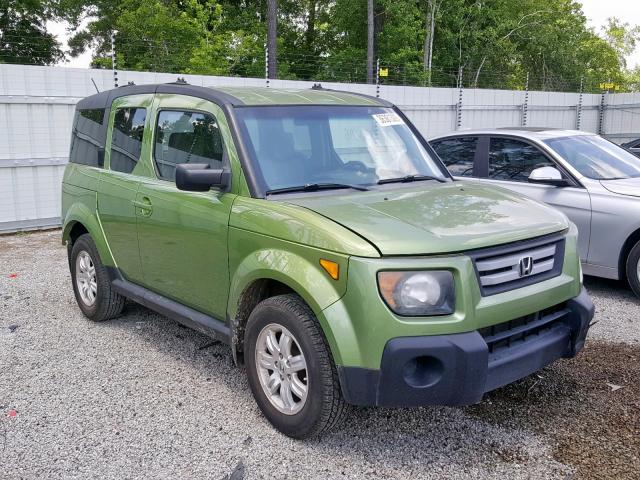 5J6YH18757L016703 - 2007 HONDA ELEMENT EX GREEN photo 1