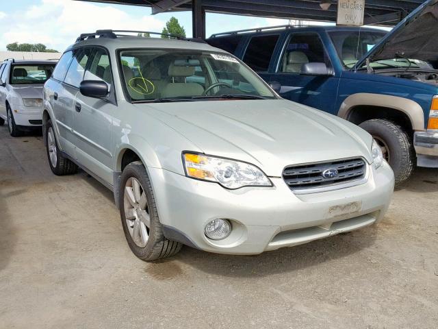 4S4BP61C667341527 - 2006 SUBARU LEGACY OUT TAN photo 1