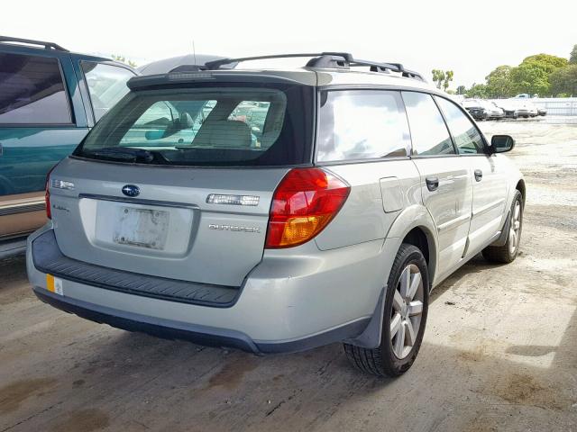 4S4BP61C667341527 - 2006 SUBARU LEGACY OUT TAN photo 4