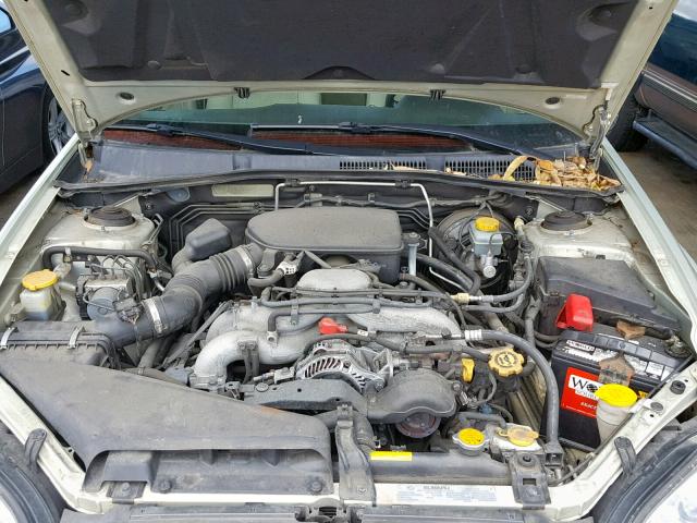 4S4BP61C667341527 - 2006 SUBARU LEGACY OUT TAN photo 7