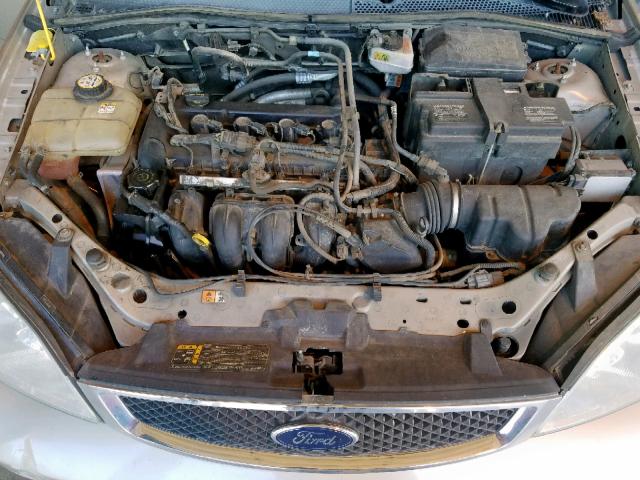 1FAHP34N66W190470 - 2006 FORD FOCUS ZX4 GOLD photo 7