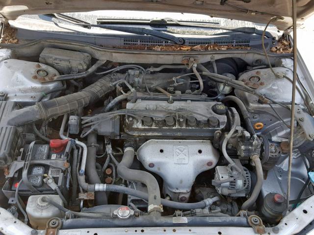 1HGCG56742A065491 - 2002 HONDA ACCORD SE SILVER photo 7