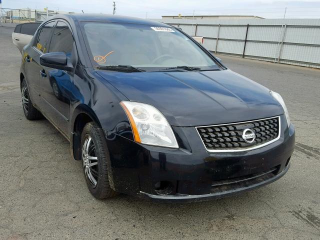 3N1AB61E08L701389 - 2008 NISSAN SENTRA 2.0 BLACK photo 1