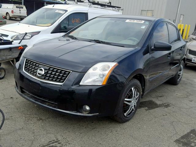 3N1AB61E08L701389 - 2008 NISSAN SENTRA 2.0 BLACK photo 2