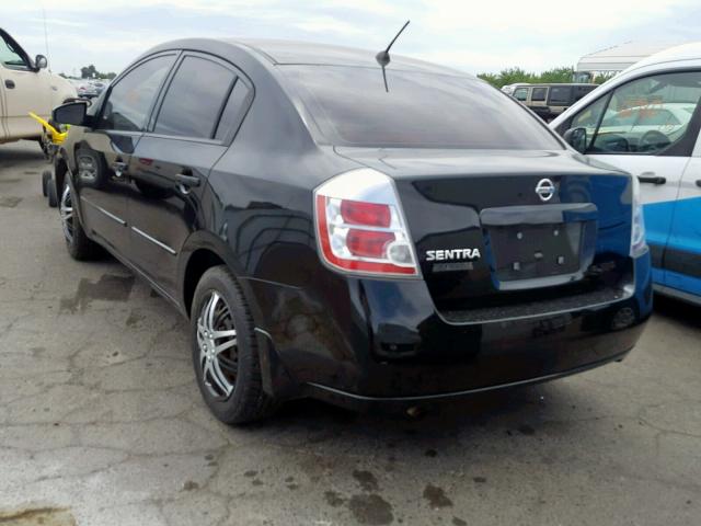 3N1AB61E08L701389 - 2008 NISSAN SENTRA 2.0 BLACK photo 3