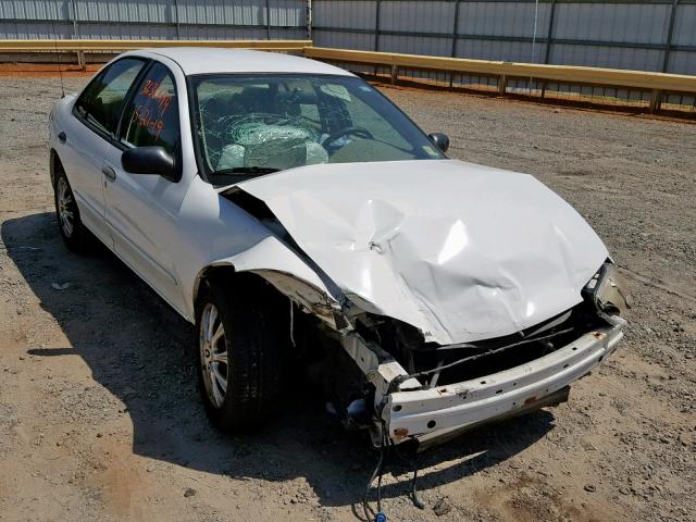 1G1JF52F537152751 - 2003 CHEVROLET CAVALIER L WHITE photo 1