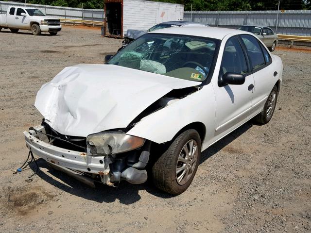 1G1JF52F537152751 - 2003 CHEVROLET CAVALIER L WHITE photo 2