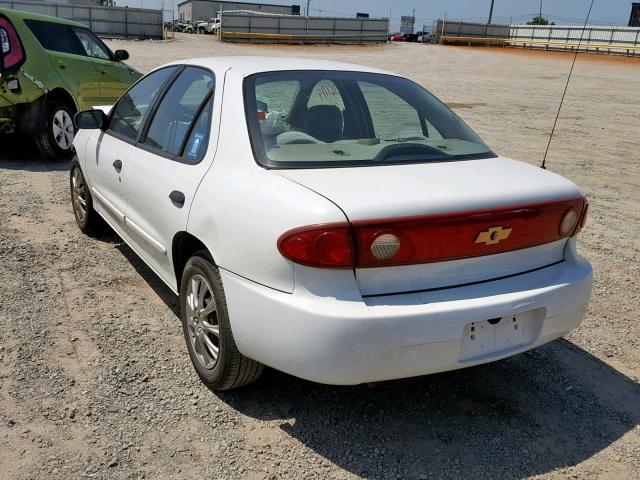 1G1JF52F537152751 - 2003 CHEVROLET CAVALIER L WHITE photo 3