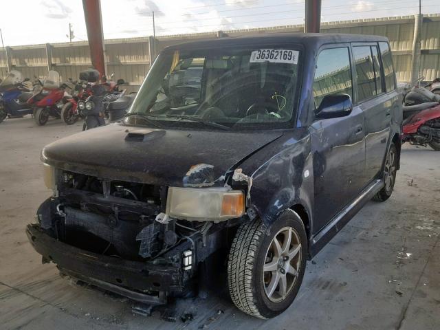 JTLKT324X64117639 - 2006 TOYOTA SCION XB 蓝色 照片 2