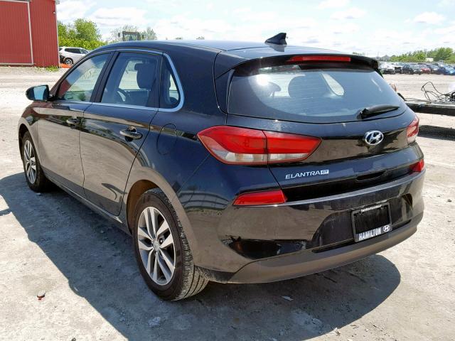 KMHH35LE9JU027153 - 2018 HYUNDAI ELANTRA GT BLACK photo 3