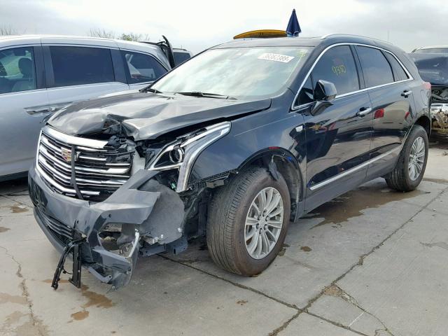 1GYKNCRS8JZ248178 - 2018 CADILLAC XT5 LUXURY BLACK photo 2