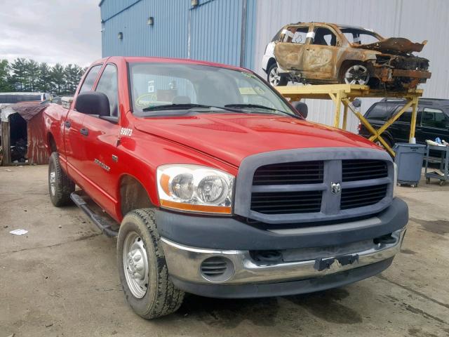 1D7KS28D76J219388 - 2006 DODGE RAM 2500 S Կարմիր լուսանկար 1