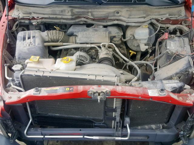 1D7KS28D76J219388 - 2006 DODGE RAM 2500 S Կարմիր լուսանկար 7