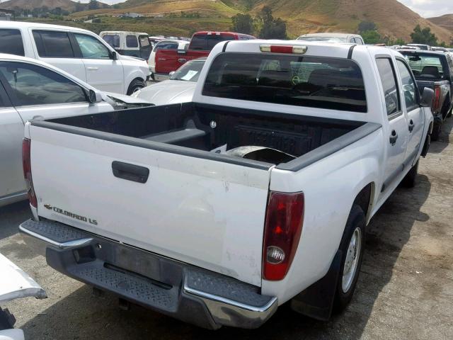 1GCCS136548154739 - 2004 CHEVROLET COLORADO WHITE photo 4