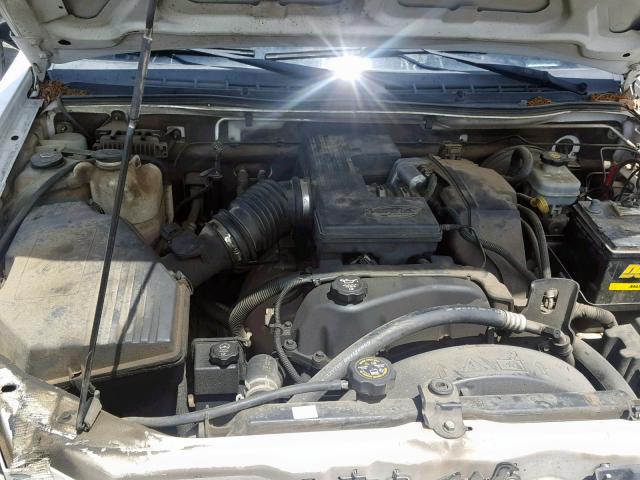 1GCCS136548154739 - 2004 CHEVROLET COLORADO WHITE photo 7