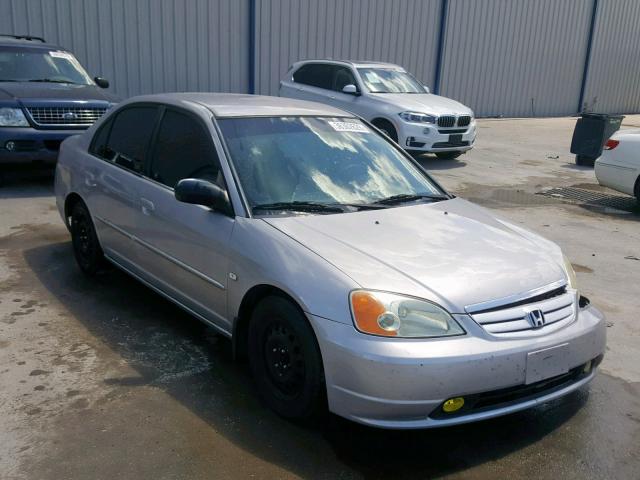 2HGES16542H504432 - 2002 HONDA CIVIC LX SILVER photo 1