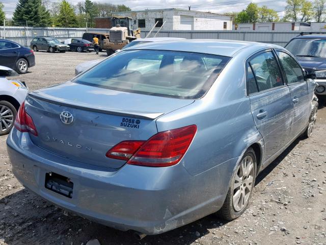 4T1BK36B68U277877 - 2008 TOYOTA AVALON BLUE photo 4